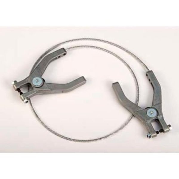 Justrite Justrite® 8499 3' Flexible Antistatic Wire - Dual Hand Clamps 8499